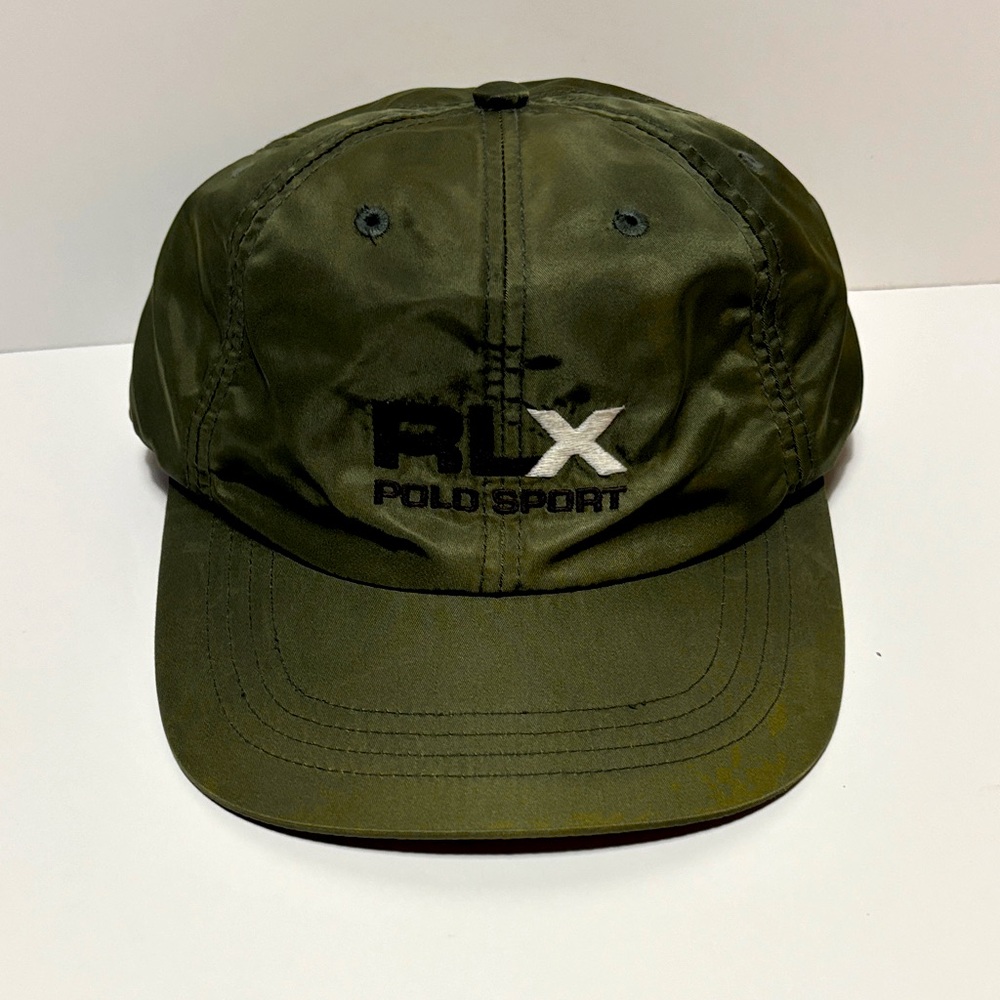 VINTAGE RALPH LAUREN RLX NYLON HAT STRAPBACK